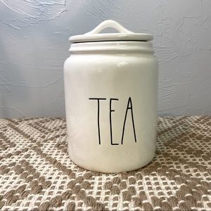 Rae Dunn Small Tea Canister NWT
